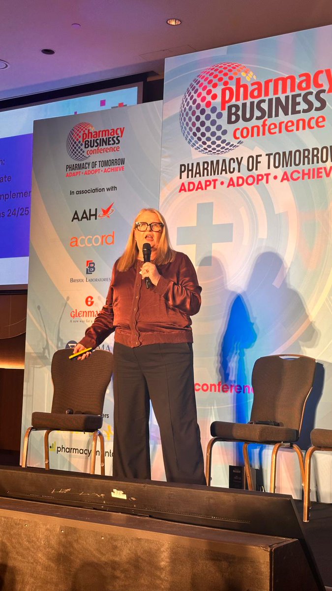 Janet Morrison @JanetMorrisonUK, CEO @ComPharmEngland speaks on the vision, opportunity and funding of pharmacy at #PBConference2024 #PharmacyofTomorrow #futureofpharmacy