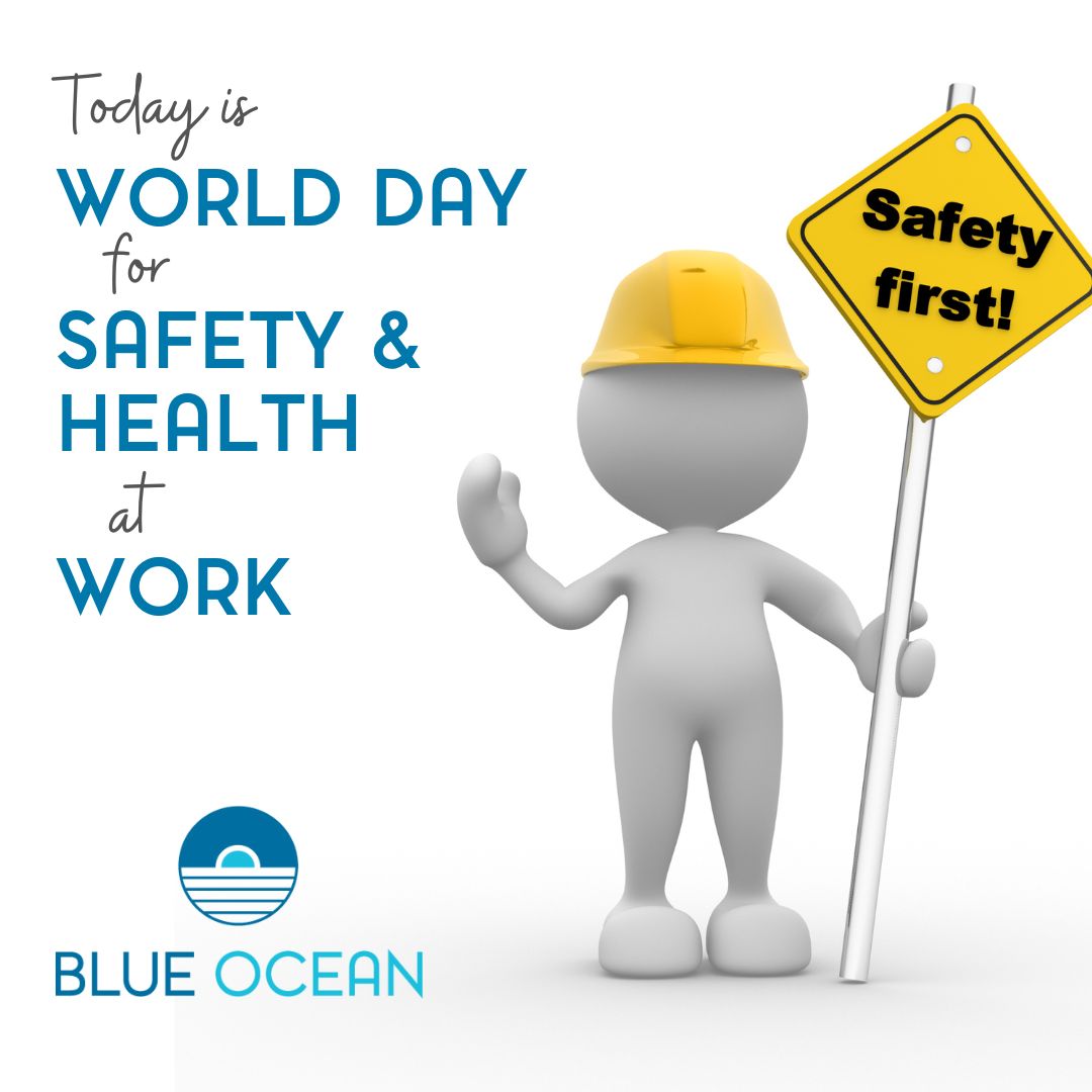 Today is World Day for Safety and Health at Work. This day is an initiative through United Nations to promote safe and healthy working environments.
Safety is at the heart of Blue Ocean’s “WHY”... linkedin.com/feed/update/ur…

#MakingADifference #DitchTheDrum #BePartOfTheSolution
