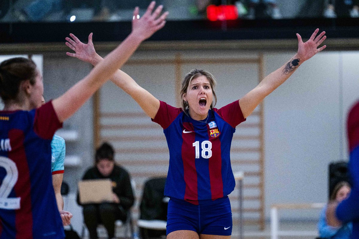 📌 𝗥𝗘𝗦𝗨𝗟𝗧𝗔𝗧𝗦 🏆 Fase d’ascens a la Lliga Iberdrola 🏐 Madrid Chamberí - @CVBarcelona (2-3) ✅ 𝘾𝘼𝙈𝙋𝙄𝙊𝙉𝙀𝙎 𝘿𝙀 𝙇𝘼 𝙎𝙐𝙋𝙀𝙍𝙇𝙇𝙄𝙂𝘼 𝙁𝙀𝙈𝙀𝙉𝙄𝙉𝘼 2!! 📝Les blaugranes s’emporten un partit igualadissim ‼️ 💪🏼 ASCENS I CAMPIONAT 💙❤️ #forçabarça