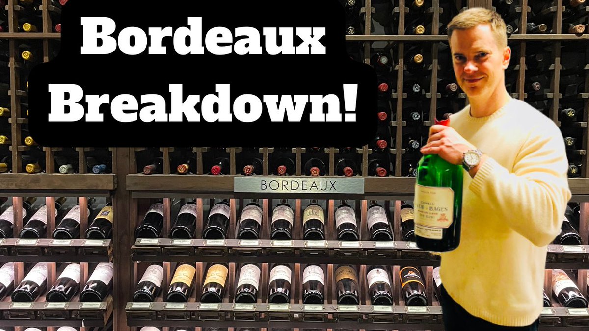 From novice to connoisseur, this Bordeaux video has something for everyone! 🍇 Dive into the world of Bordeaux wine and discover what makes it so unique. Bordeaux Breakdown: Everything You Need to Know About Bordeaux! (2024) youtu.be/fuMpGPkxDX8