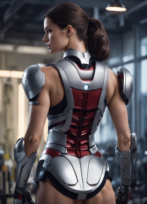 Beautiful older brunette mom robot maid with huge muscles, maid outfit, athletic body, product photography<a href="/tag/%E0%B9%80%E0%B8%8B%E0%B8%A3%E0%B9%88%E0%B8%B2%E0%B8%A1%E0%B8%B9%E0%B8%99"class="tags"><span>#เซร่ามูน</span></a>