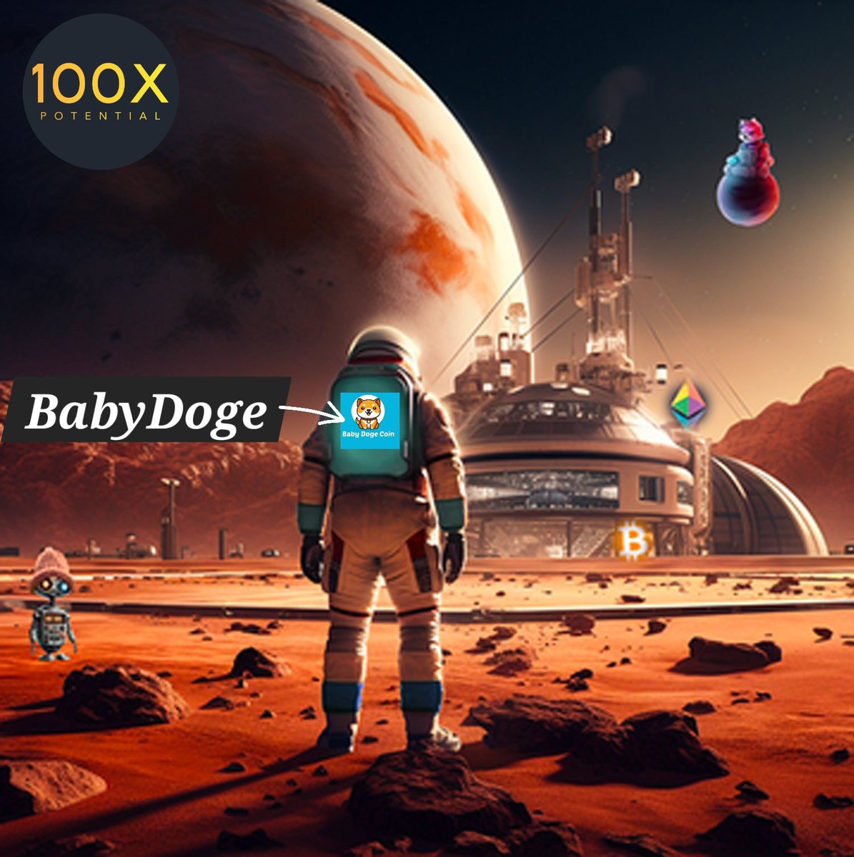 Thanks #ElonMusk for this wonderful job 👏 🙌 

Let's make the #mars great together ❤️ 📈📈📈📈🚀🚀🚀🚀

#Binance #BITCOIN #Blockchain #NFT #memecoin #BabyDoge #Airdrops #Crypto #cryptocurrency #BNB