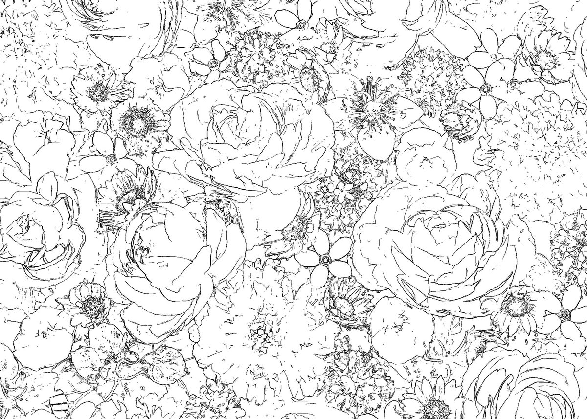 花の塗り絵 17 

coloring.paradjanov.biz/?p=11504 

#塗り絵 #大人の塗り絵 #コロリアージュ #coloriage #coloring #ColoringBook #coloringbookpage #adultcoloring