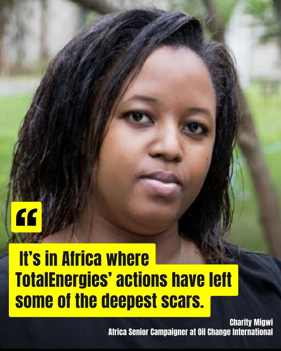 This year, @TotalEnergies celebrates 100 years in operation. @PriceofOil Africa Senior Campaigner Charity Migwi looks at the true cost of its legacy in Africa >> act.gp/44d4Y2b #StopDrillingStartPaying #StopEACOP