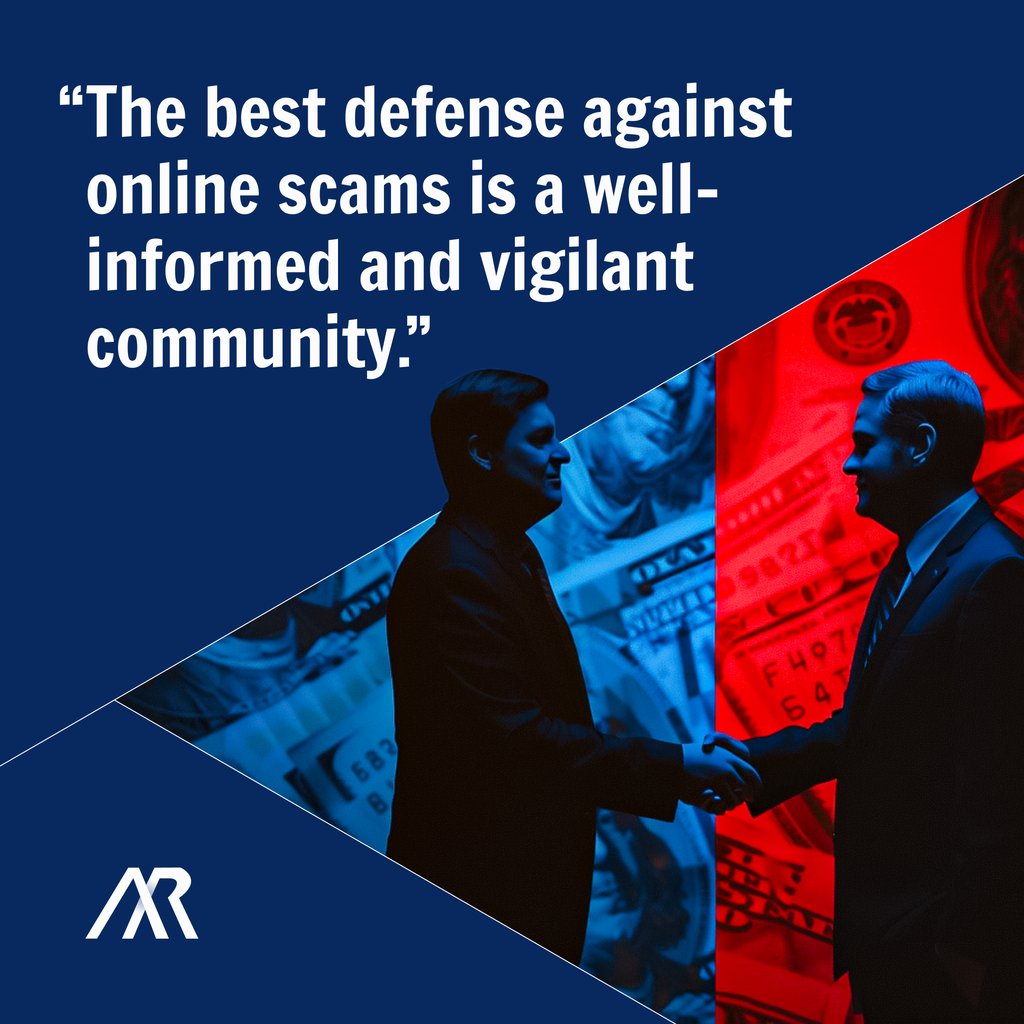 Armor your digital life with wisdom and vigilance! Stay sharp, stay aware. In cybersecurity, vigilance is key. Let's stay ahead of scams and safeguard our online sanctuaries. 

#OnlineScamAwareness #CyberSecurity #StayVigilant