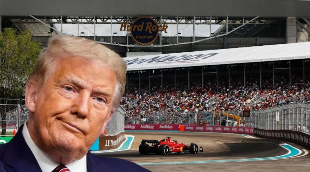 OFF COURSE: Miami Grand Prix BOOTS Trump fundraiser. The grifter got shut down. 😃 “It has come to our attention that you may be using your Paddock Club Rooftop Suite for a political purpose, namely raising money for a federal election at $250,000 per ticket, which clearly…