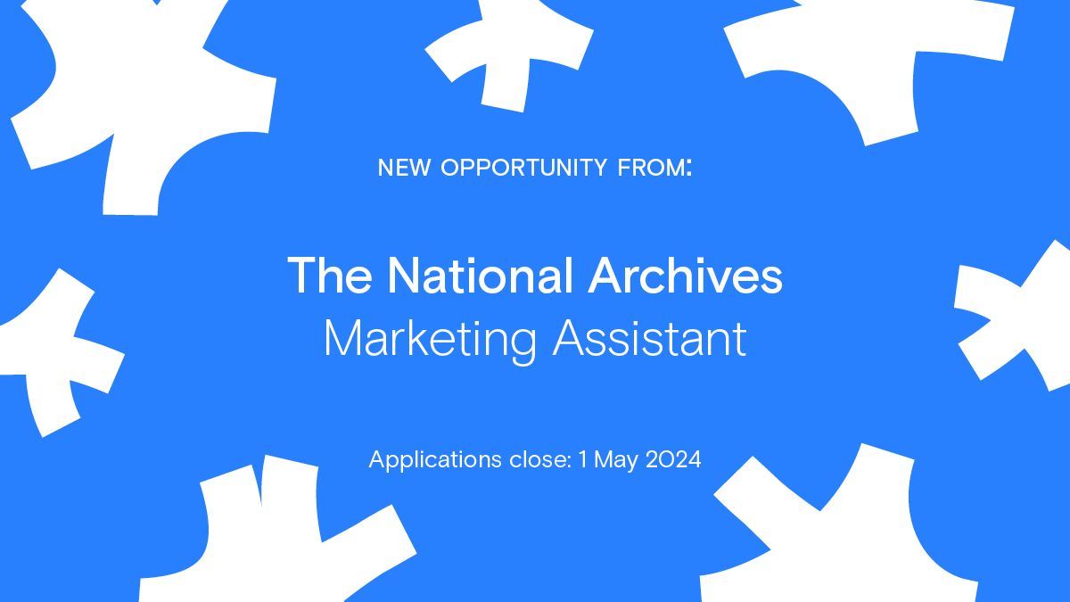 Opps Board 💼 Passionate about archives? Join @UkNatArchives as a marketing assistant! You will support the planning of campaigns and the management of their brand strategy – including copywriting and designing high-quality marketing materials! > buff.ly/3xJONNy