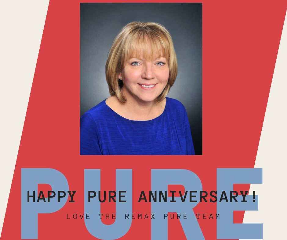 Happy Pure Anniversary Shelia Marshall!! We are so lucky to have you a part of the RE/MAX PURE family!!