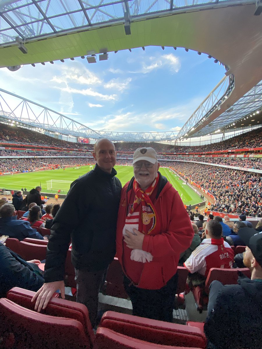 Throwback….Come on you Gunners! #COYG