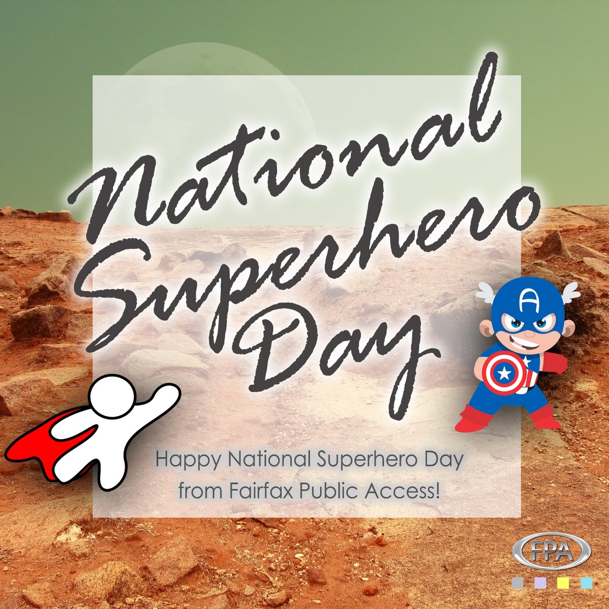 National Superhero Day honors superheroes, both real and fictional.

Who is your favorite Superhero?

#todayatfpa #superheroday #holiday #publictelevision #publicradio #communitymedia