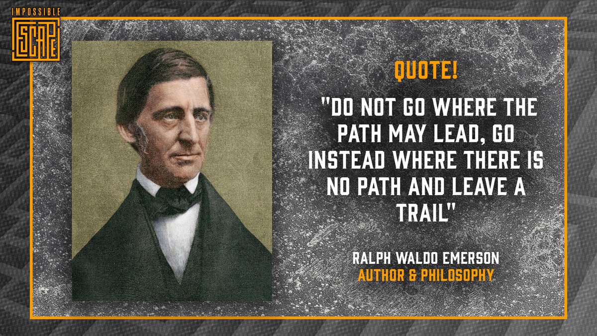 Do you have the ability to blaze your own trail? #escaperoom #escapegame #impossibleescape