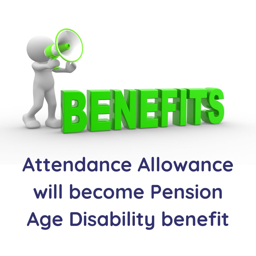 Attendance Allowance will become Pension Age Disability Benefit in Scotland If you already get Attendance Allowance your award will be automatically moved to Social Security Scotland from early 2025. Apply for Attendance Allowance at gov.uk/attendance-all….