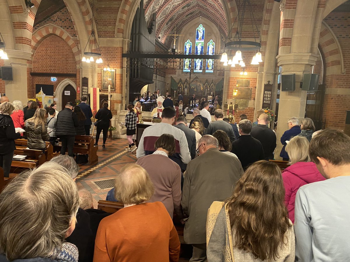 Congratulations to All Saints, Putney on the 150th celebration today. Lovely service today with Dr Rowan Williams, baptisms and confirmations.