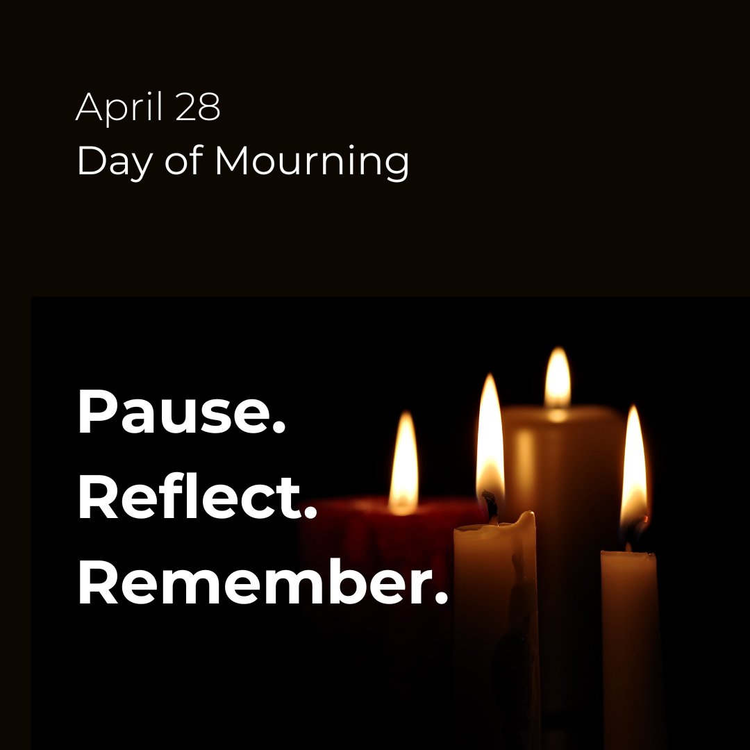 Today, we mark the National Day of Mourning in Canada to honor those who have lost their lives or suffered injuries at work. Let's take a moment to honor their memory and renew our commitment to creating safe and healthy work environments. #PattisonAg #PattisonAgSafety