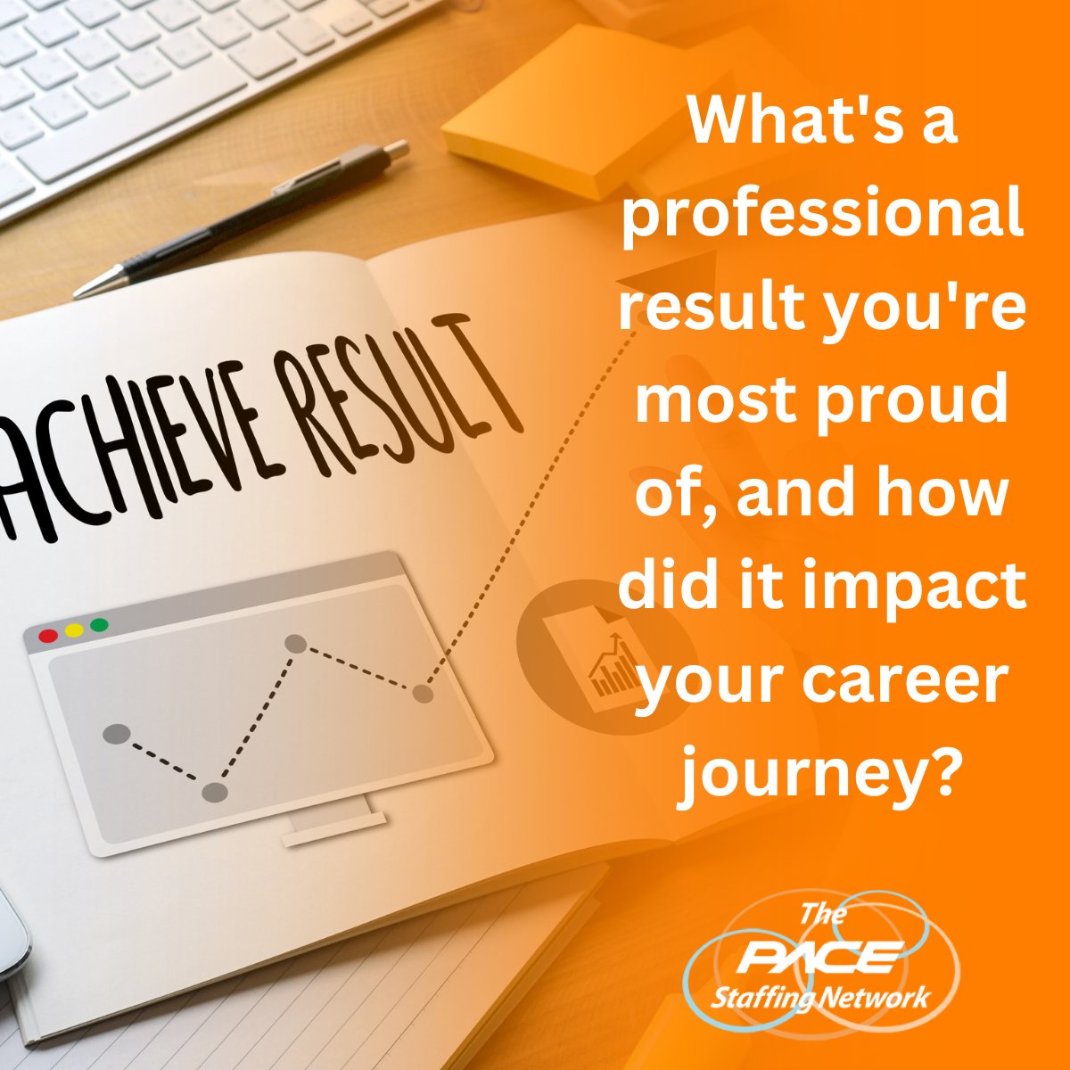 What's a professional result you're most proud of? How did it impact your career journey, and what lessons did you learn along the way? Share your inspiring results with us in the comments below! ⬇

#Results #ProfessionalSuccesses #CareerJourney #Motivation #PACEStaffingNetwork