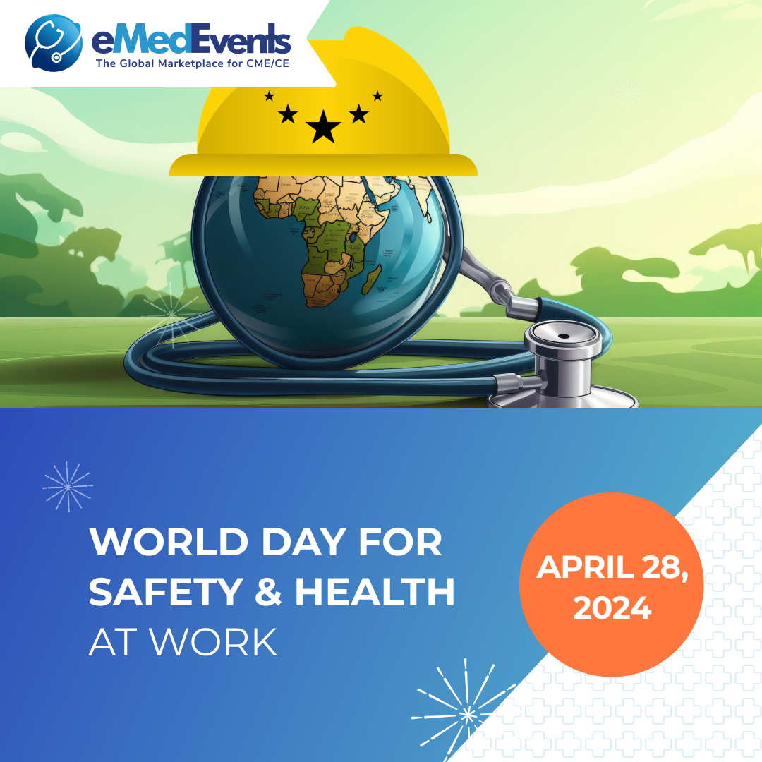 🌍 Celebrate World Safety and Health at Workday! 🛡️ Empower your workplace with proactive strategies against workplace violence - learn, prevent, and ensure safety! 💪🛡️ bit.ly/3UgjUYI #WorldSafetyDay #WorkplaceHealth #SafetyFirst #eMedEvents