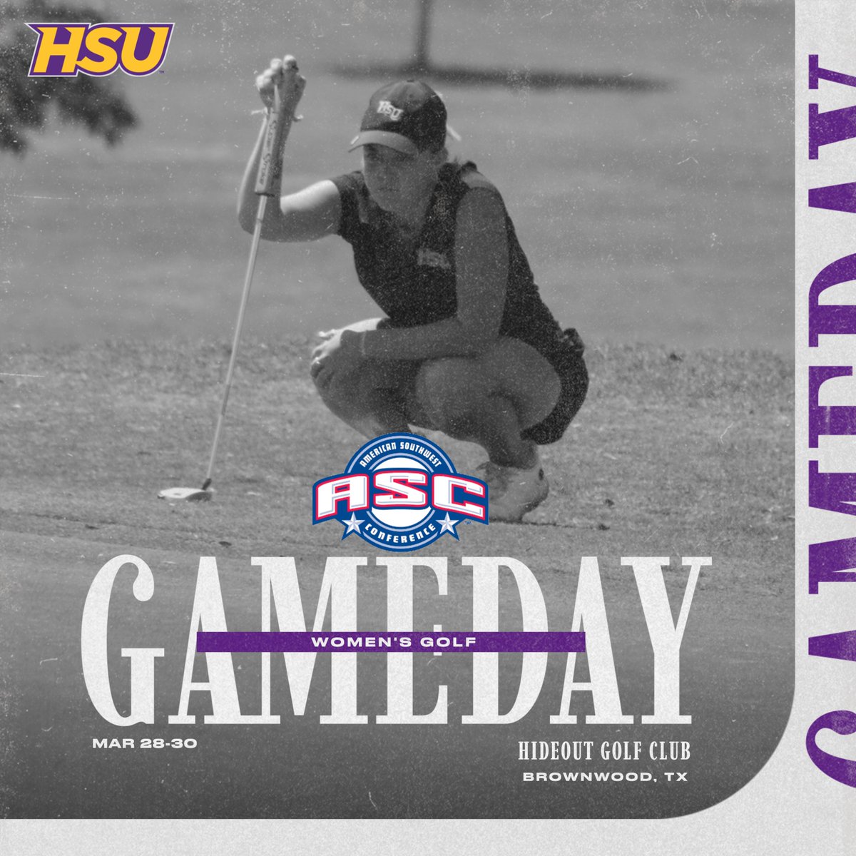 The Cowgirl Golf team is competing in the ASC Tournament! 🤠 ⛳ - Hideout Golf Club 🕛 - Sunday-Tuesday 📍- Brownwood, TX Tournament Info: ow.ly/z33t50Rpxo0 Live Stats : results.golfstat.com//public/leader…