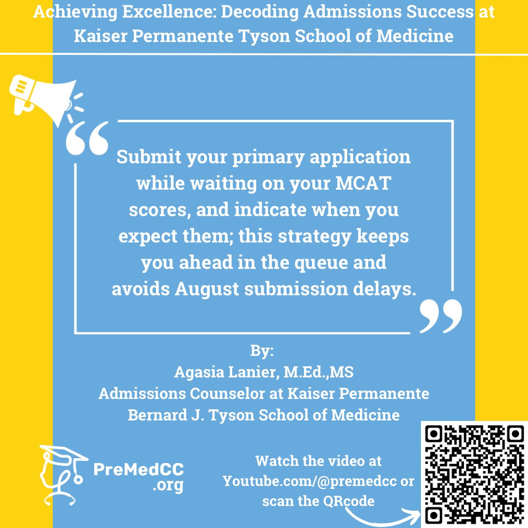 Should you wait to submit your primary application before you have your MCAT score? 🤔

#premed #communitycollege #STEM #transferstudents #premedstudents #prehealth