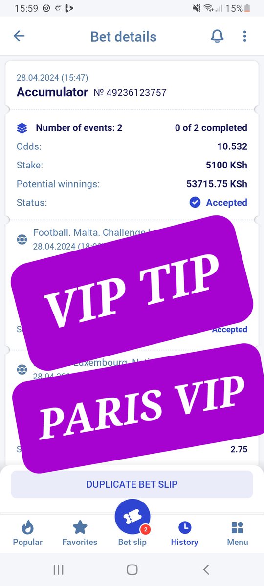 VIP PARIS TIP Code👉. 9HT8Z Corners 300 odds 3games code👉. A7Z8Z Goal range27 odds 2games. 8VAYZ PARIPESA ONLY‼️‼️ Paripesa registration. bit.ly/45UYULQ Promo code GAMER