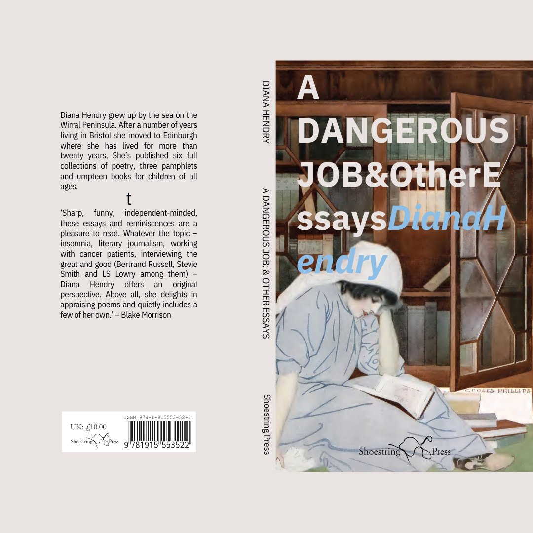 RLF Fellow Diana Hendry’s new book, A Dangerous Job & Other Essays, is out now. It follows Diana's writing life, from 'gauche Young Thing in the Literary Department of The Sunday Times' to her 'slightly cranky eighties reviewing fiction.' Find it here: centralbooks.com/diana-hendry-e…