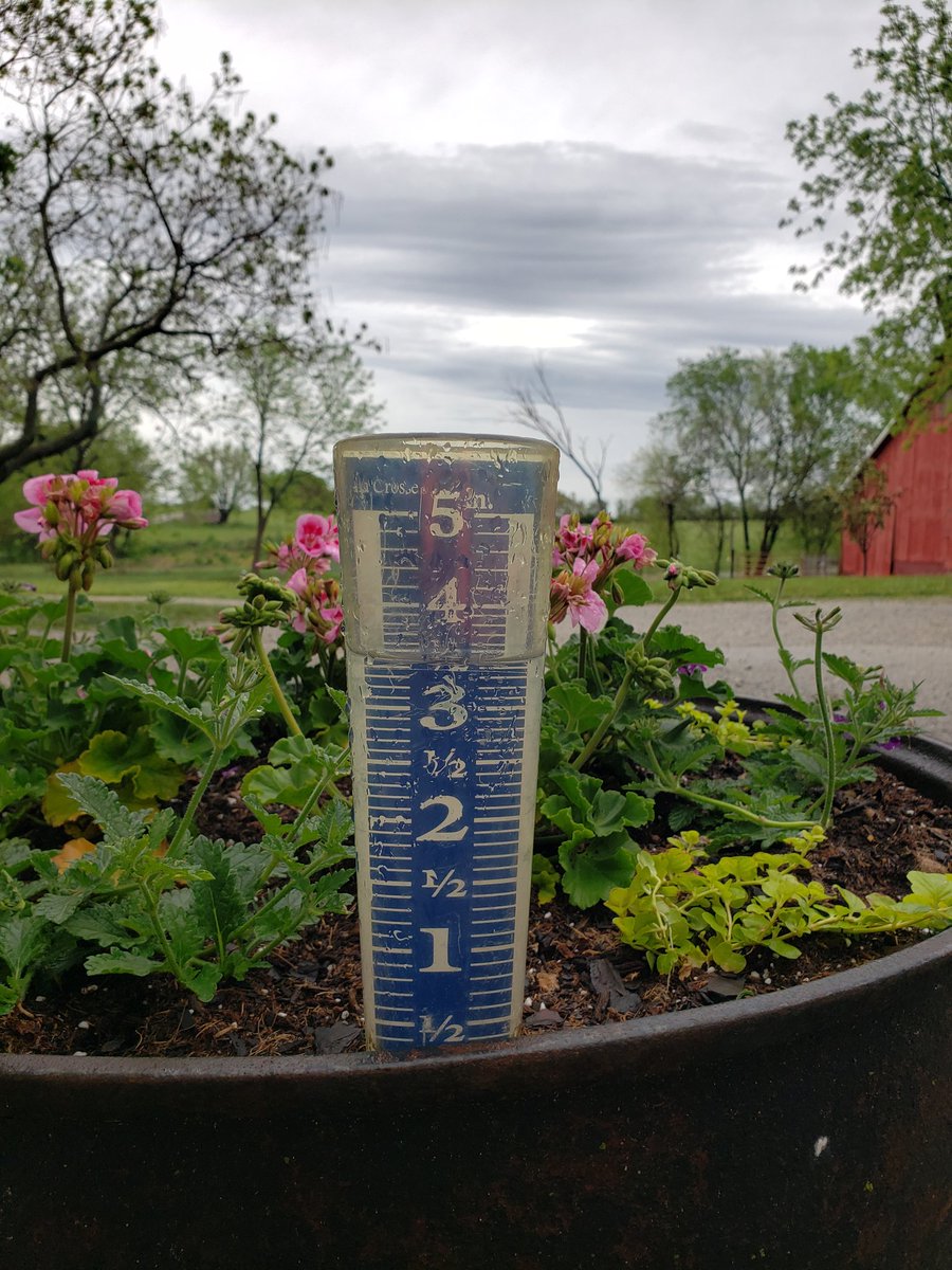 @fox4wx @KarliRitter @MBogowith 3.5 inches southwest of Louisburg