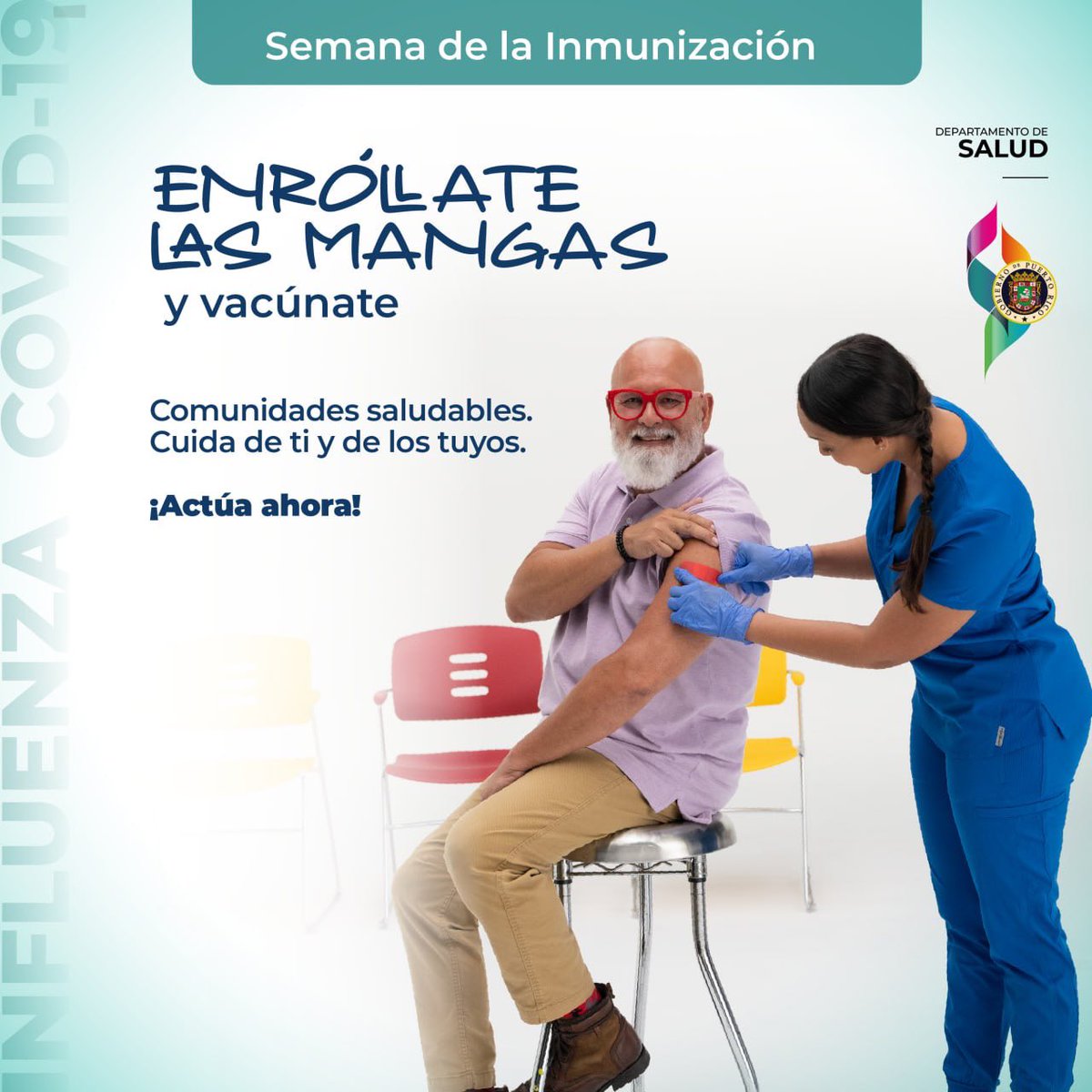 Al vacunarnos no solo nos protegemos de manera individual, sino que aportamos a proteger a nuestra comunidad. Las personas vacunadas construyen una barrera de protección para aquellas personas que no pueden recibir el beneficio de la vacuna. 🔗salud.pr.gov