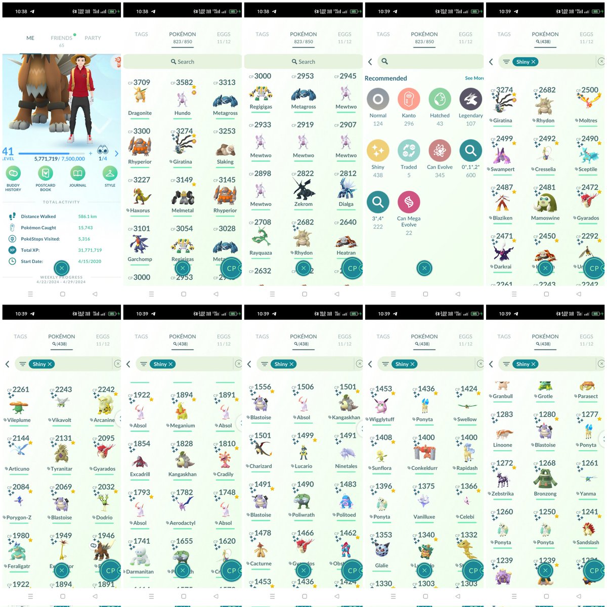 KIRITOBISWAS's tweet image. 2020 year level 41 account ✨💥
Dm @KIRITOBISWAS  850 Pokemon storage 🛍🦖
438 good shiny Pokemons✨
107 good legendary Pokemon 🦖
9 shiny legendary 🦖✨
24 mythical Pokemon ✨🦄
2 shiny mythical ✨🦄
89 costume Pokemon 💃
39 shiny 
15💯 houndo pokemon 💯 
2 houndo legendary