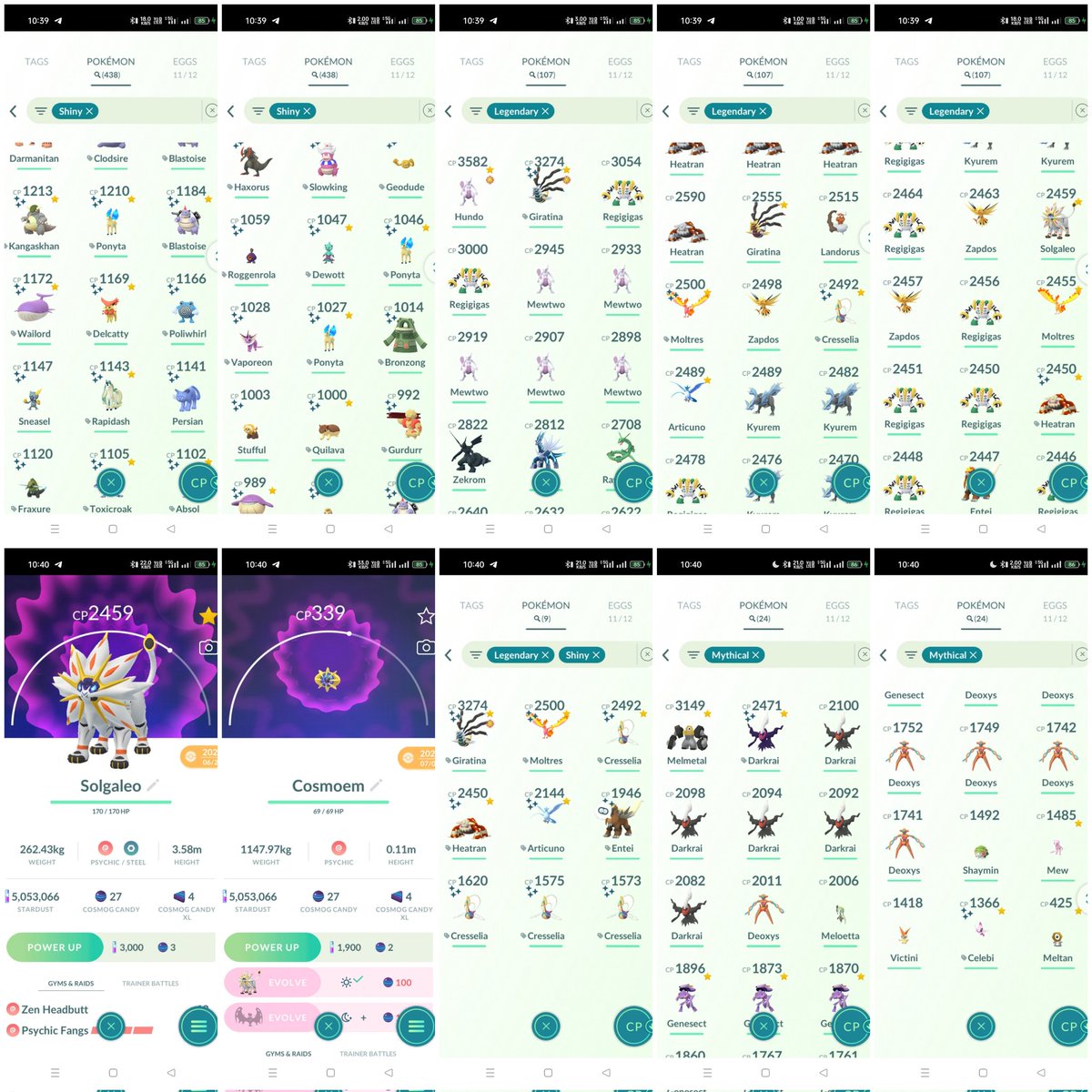 KIRITOBISWAS's tweet image. 2020 year level 41 account ✨💥
Dm @KIRITOBISWAS  850 Pokemon storage 🛍🦖
438 good shiny Pokemons✨
107 good legendary Pokemon 🦖
9 shiny legendary 🦖✨
24 mythical Pokemon ✨🦄
2 shiny mythical ✨🦄
89 costume Pokemon 💃
39 shiny 
15💯 houndo pokemon 💯 
2 houndo legendary