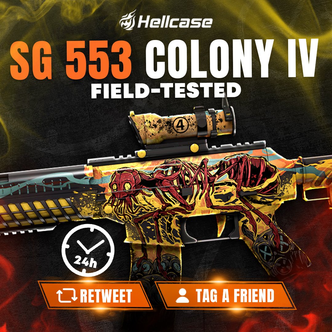 🎁 FAST GIVEAWAY 🏁 👇 Tag Your Best Friend & Like 🚀 Follow us 🔥 Retweet this post 😎 The winner of the previous giveaway is @JoviXQDL #hellcase #csgo #cs2 #csgoskin #csgoskins #csgoskinsgiveaway #csgocases #csgocase #hellcasegiveaway #csgoskinsfree #csgoskinsgiveaway
