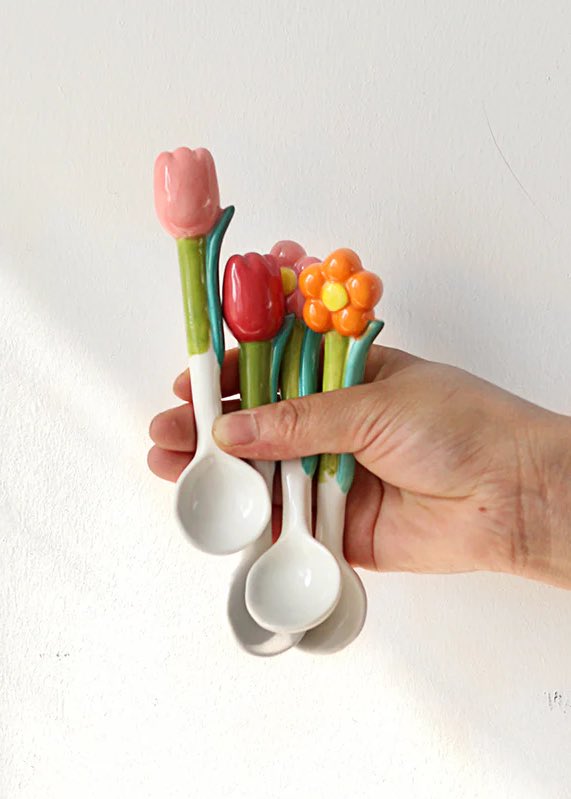 ceramic spoons