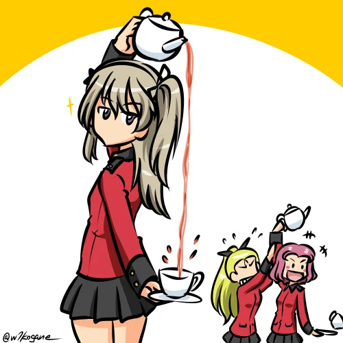 #週末ガルパンお絵描き120分一本勝負 #週末ガルパンお絵描き120分一本勝負20240428お題 「聖グロリアーナ女学院」 