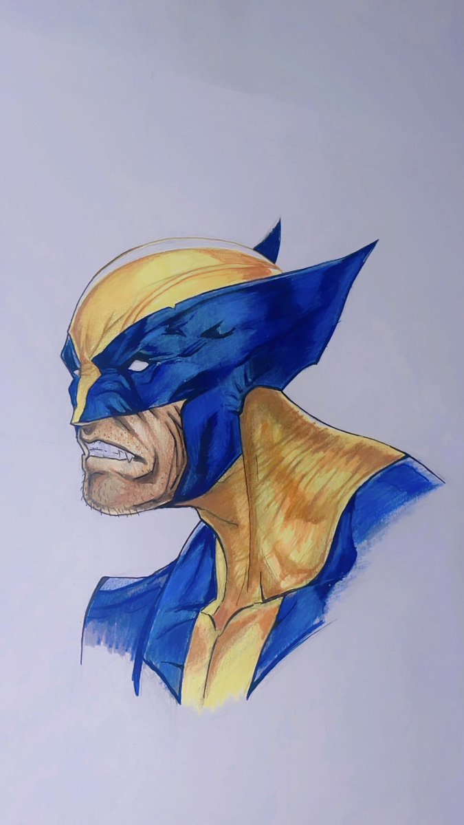 #DeadpoolAndWolverine #drawing #Wolverine #Xmen #xmenfanart #Xmen97 #illustraion #pencildrawing #hughjackman #MarvelComics #traditionalart #ArtistsOfTwitter #comicart #comicbookartist