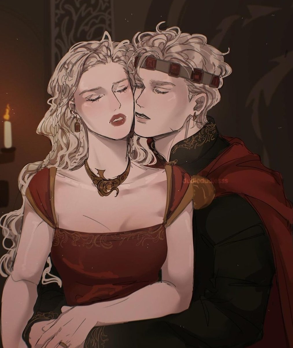 Rhaenys and Aegon: the ancestors of every single Targaryen in Westeros—by Dudledudlesss
