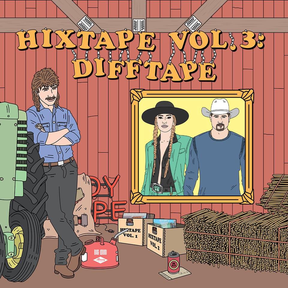 How have y'all been liking the #DIFFTAPE? Kind of crazy to hear Lainey Wilson and I next to my friend Joe Diffie. Makes me smile. Y'all turn it up loud today! #hixtapevol3