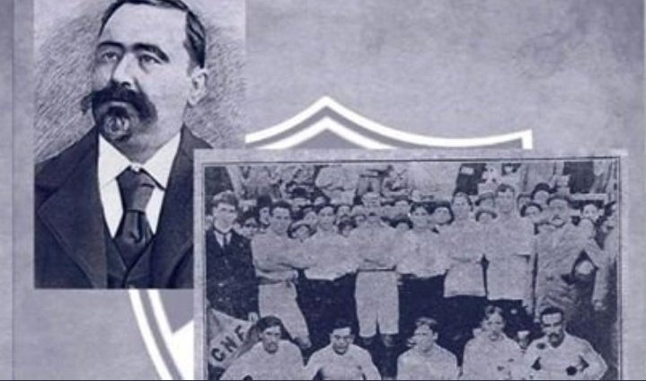 El 28 de abril de 1882 nacía Miguel Prudencio Reyes. Considerado como el 'Primer Hincha', ya que mientras 'Hinchaba' las pelotas al costado del campo, alentaba a los jugadores de su querido #Nacional. El término no tardó en cruzar las fronteras 🌎⚽🇺🇾#UnaVueltaPorElPasado