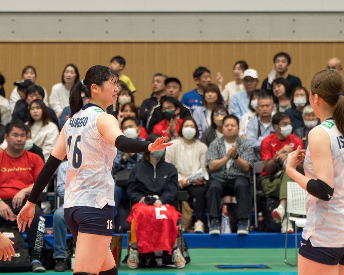 2024.04.14 紅白戦@かほく市
日の丸を背負って全力でプレーする姿にワクワクさせられました🙌
#黒後愛 選手
#石川真佑 選手
#山岸あかね 選手
#OneTeamOneDream
#バレーボール女子日本代表