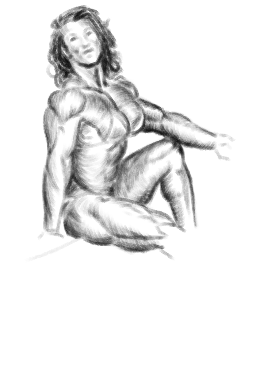 SweMu3's tweet photo. The blurrier they are the older, at first I only used a single brush size. https://t.co/v7IirAHXWH