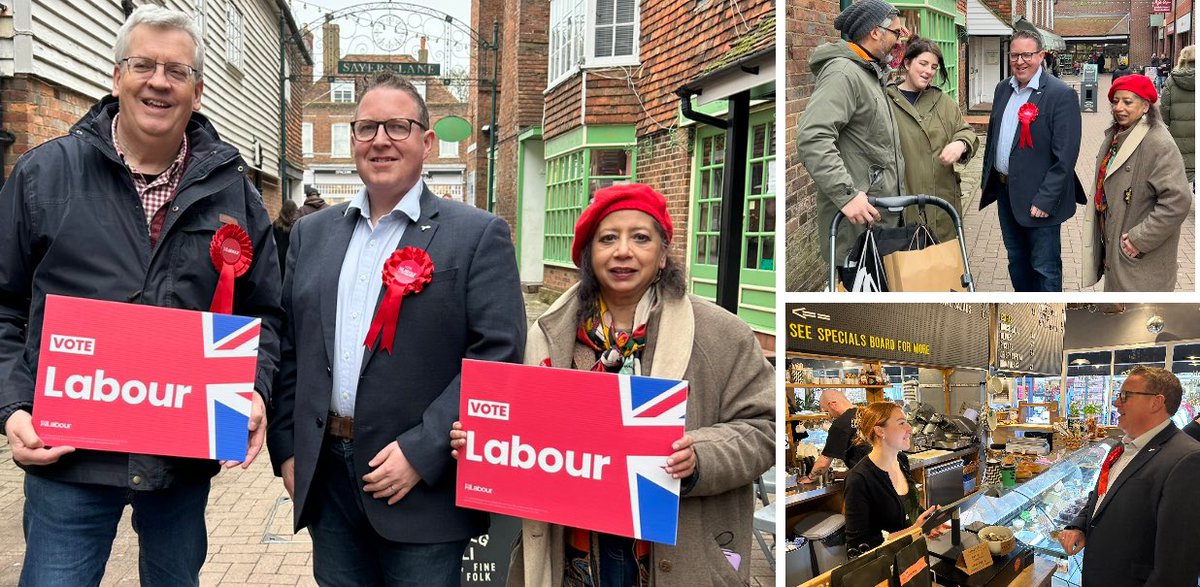 Kent’s @UKLabour candidate for Police & Crime Commissioner @LennyRolles visited Tenterden today. His message on need for more neighbourhood police & PCSOs was well received. Cuts in Kent police budget & fewer officers on our streets a major concern. Vote Lenny & Labour on 2 May!