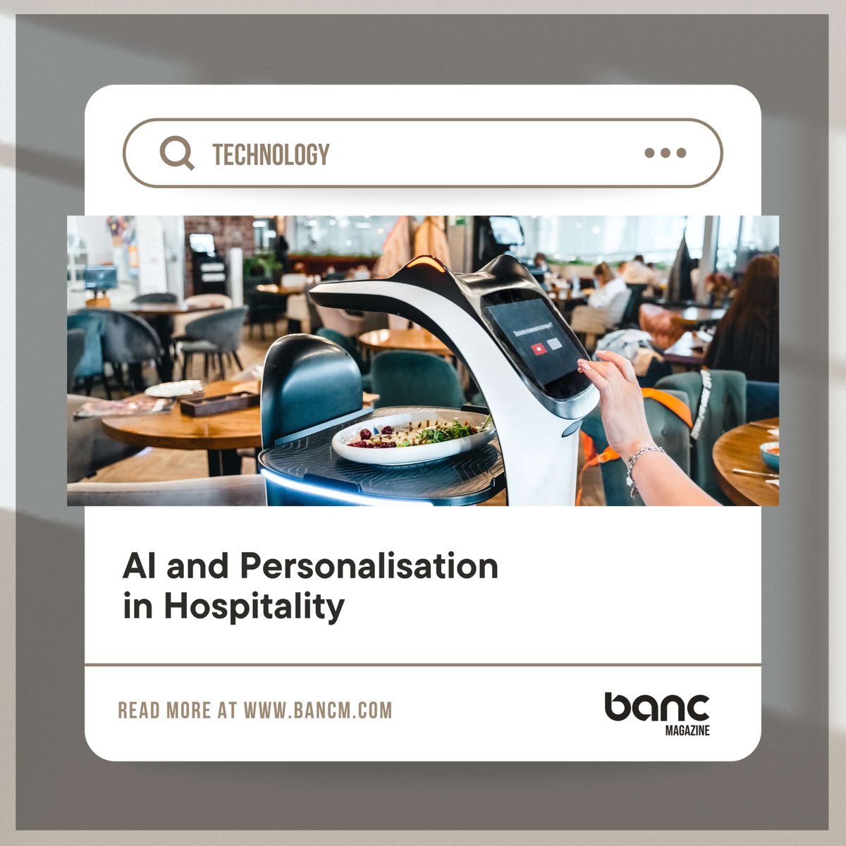 How is Artificial Intelligence reshaping guest experiences? Discover AI and Personalisation in Hospitality!

bancm.com/ai-and-persona…

#BancMag #AIHospitality #TechInTravel #SmartHotels #PersonalisedExperience #HospitalityTech