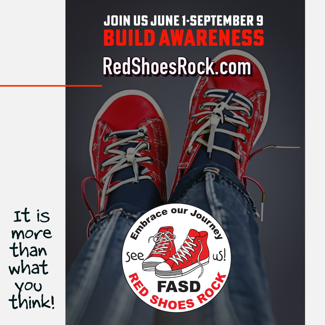 Celebrate with us as we launch Red Shoes Rock FASD Aware! Thanks to the City of #Edina, MN for lighting up our event on June 1, 2024. Join us for 99 days of impactful awareness. Visit redshoesrock.com to be a part of the movement.