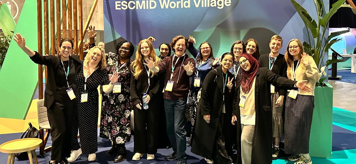 Wonderful to have so many of my team at #ECCMID2024 - great learning experience and ability to share the huge diversity of the work we carry out on diagnostics, surveillance public and professional engagement, interventions, modelling, and more...