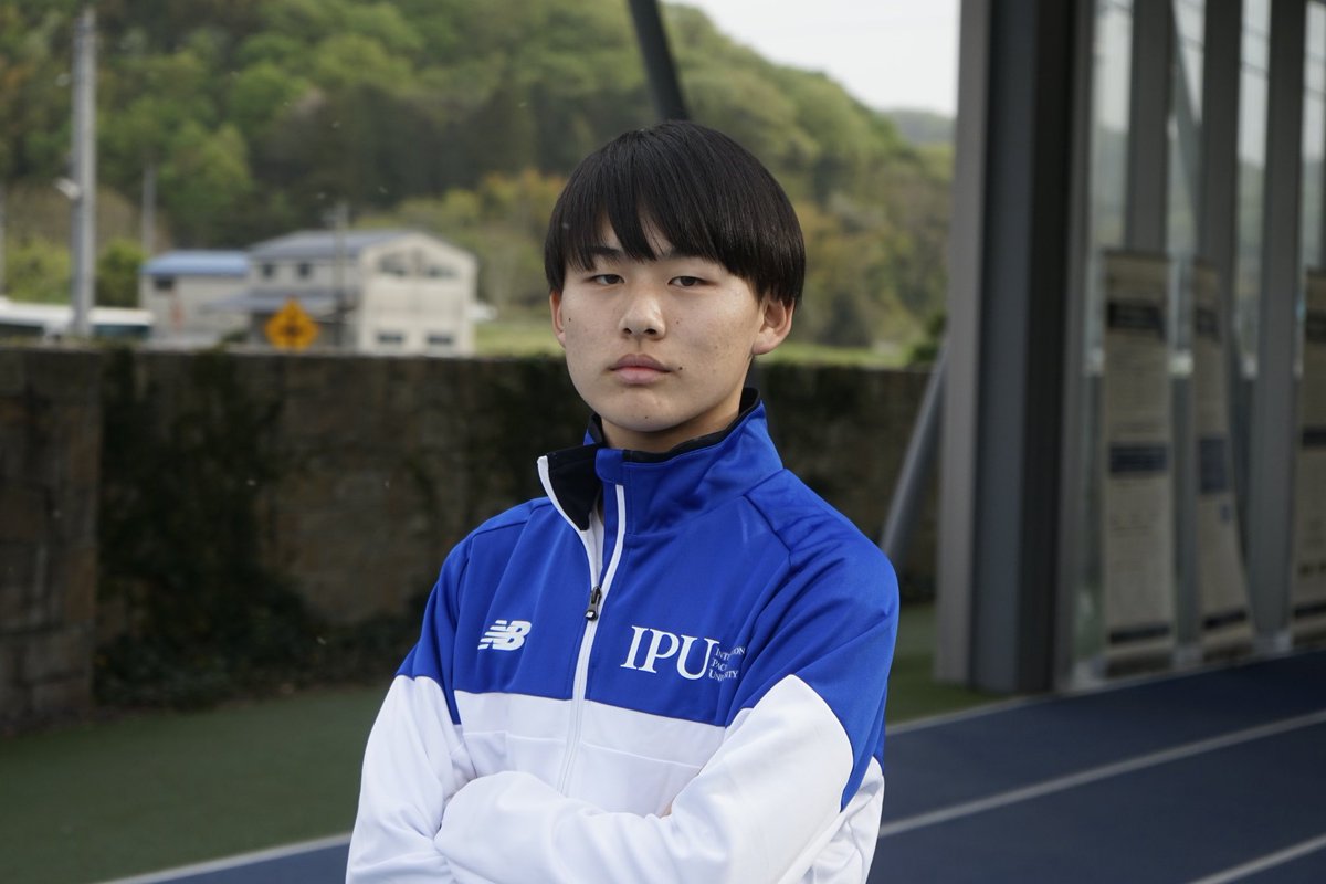 【新品未使用】環太平洋大学IPU 陸上競技部ウィンドブレーカー上下２枚セットXL 🌸 IPUディスタンスチーム 2024新入生紹介 No.9 🌸 ＼ #世古優哉 (せこ
