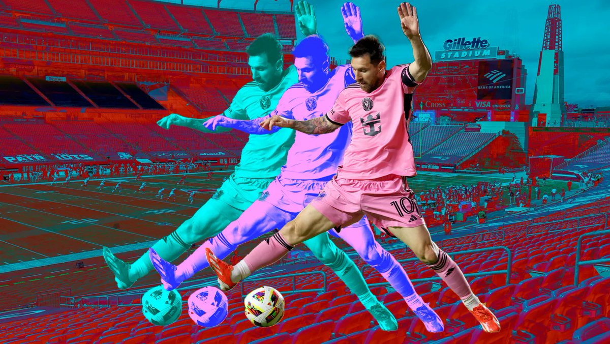 Messi Breaks Attendance Record At Gillette Stadium 👇🏽 sportico.com/leagues/soccer…