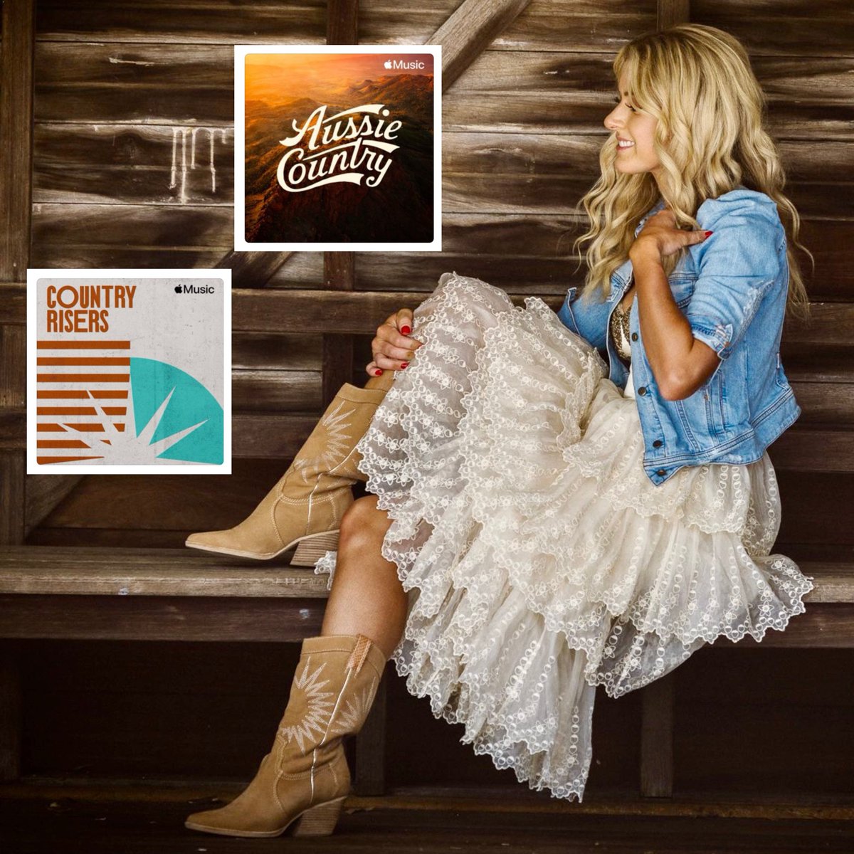 Thank you to @AppleMusic for the playlist love 🫶 Please give “She’s Mine to Love” a spin on the Aussie Country & Country Risers playlists ❤️✨🎶 #country #countrymusic #nashville #singersongwriter #womenincountry #countryradio #applemusic #newmusic #shesminetolove #countrygirl