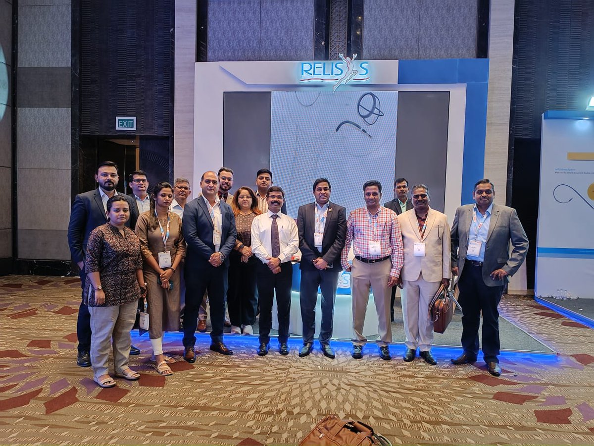 We are delighted to share the glimpses of our participation in the Structural Heart Summit 2024, Mumbai from April 26-28.

#structuralheartsummit
#cardiacconference
#relisysmedicaldevices
#interventionalcardiology
#tricvalve
#viennaaorticvalve
#CAVI
#TAVI
#jwmarriott
#mumbai