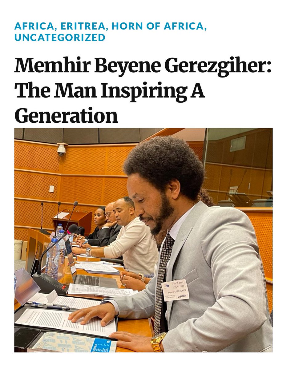 Memhir Beyene Gerezgiher: The Man Inspiring A Generation Reminiscent of the 60s and 70s hairdo with a sideburn running down to the jaw, people would take him for a drawback and a man who has frozen in time in a nostalgic mood to celebrate the Hippie movement where time refuses to…