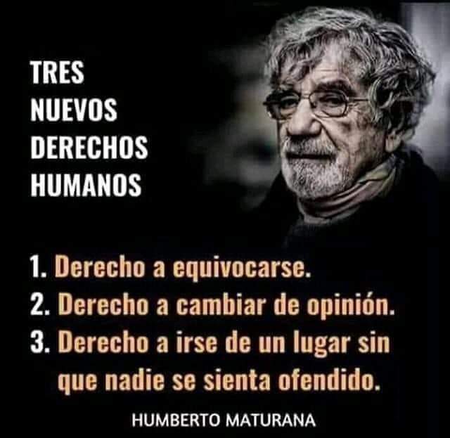 LOS DERECHOS SE NUTREN DE NUEVOS SABERES: Hay que entender el contexto para reescribir un nuevo texto de derechos, lo demás es un pretexto.