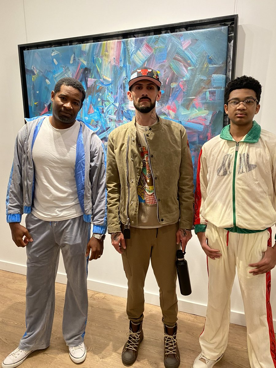 The Aspiring Nobody (@aspiringnobody_) on Twitter photo Keep good people close 💯
Loved having <a href="/K_JRobotsCo/">K&J Robots Co.eth</a> pull up to the event last night with his newly designed track suits 😎
Fashion designer and Dev all as a Junior in HS 💯
Huge ups to his pops for putting him in these situations & rooms ✊🏼
#Fashion #Web3 #IAmKong #StayBizze Keep good people close 💯
Loved having <a href="/K_JRobotsCo/">K&J Robots Co.eth</a> pull up to the event last night with his newly designed track suits 😎
Fashion designer and Dev all as a Junior in HS 💯
Huge ups to his pops for putting him in these situations & rooms ✊🏼
#Fashion #Web3 #IAmKong #StayBizze