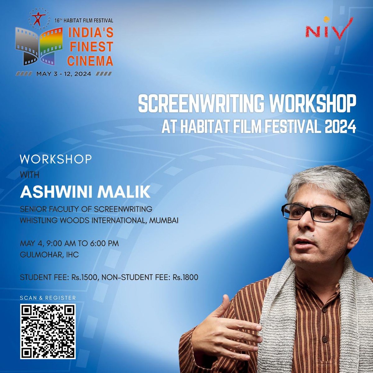 Learn the craft of Screenwriting at an exclusive Screenwriting Workshop at HFF 2024! The participants can delve into the art of crafting compelling screenplays with noted screenwriting mentor Ashwini Malik at the workshop on May 4, Saturday, from 9 am to 6 pm, at Gulmohar, IHC.…