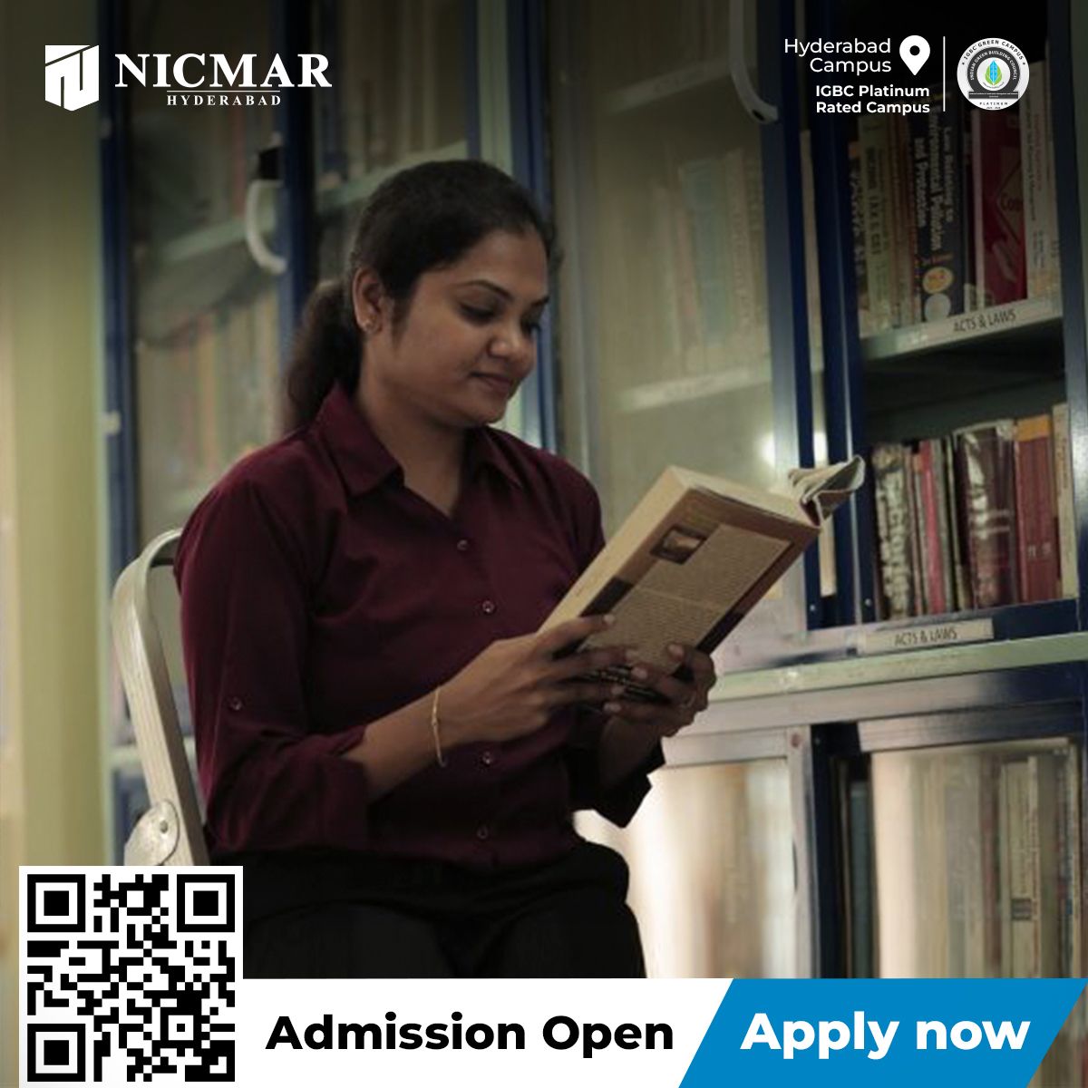 Discover limitless knowledge at NICMAR Hyderabad's library – your essential companion for academic excellence.

#NICMARHyderabad #LibraryResources #CollegeJourney #ResearchSkills #StudyTips #KnowledgeHub